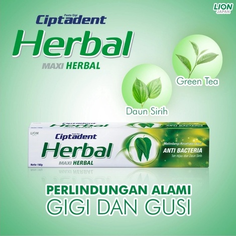 Ciptadent Pasta Gigi Herbal Tube 190gr