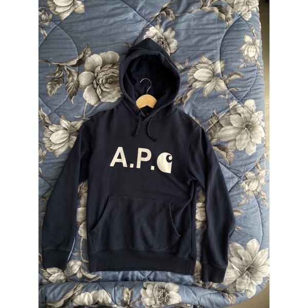 carhartt x apc a.p.c hoodie jacket