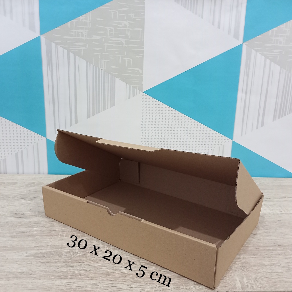 

Kardus 30x20x5 cm....Die Cut kotak aksesoris dll