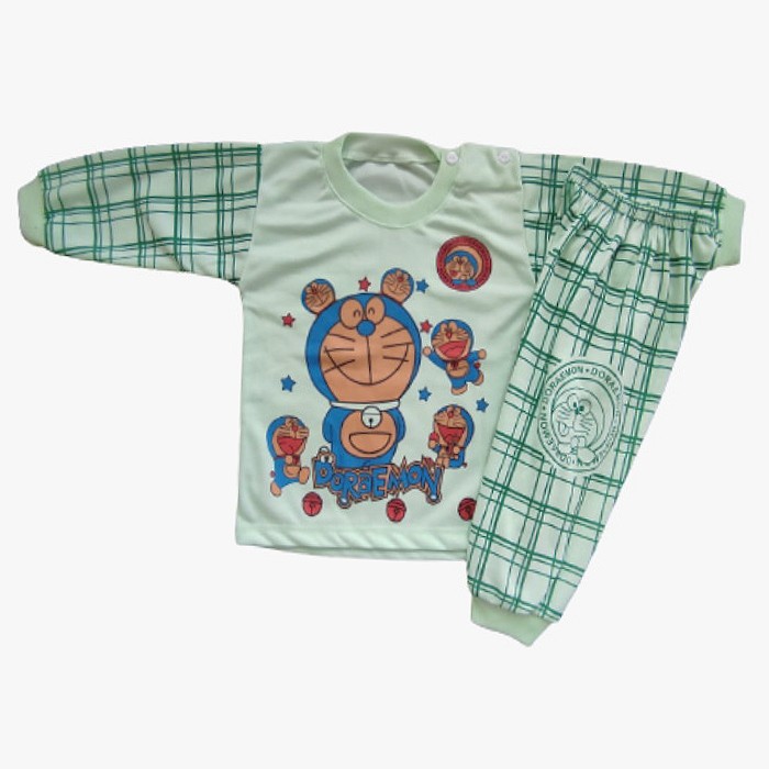 Piyama Anak Tangan Panjang | Setelan Anak 12 Bulan Motif Print