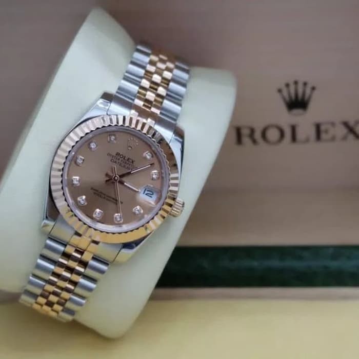 Jam Tangan Wanita Cewe Rolex Watch Lady DateJust Automatic 26mm