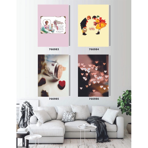 

Buku Tulis / Notebook / A5 Jepang / Love / Set 2691