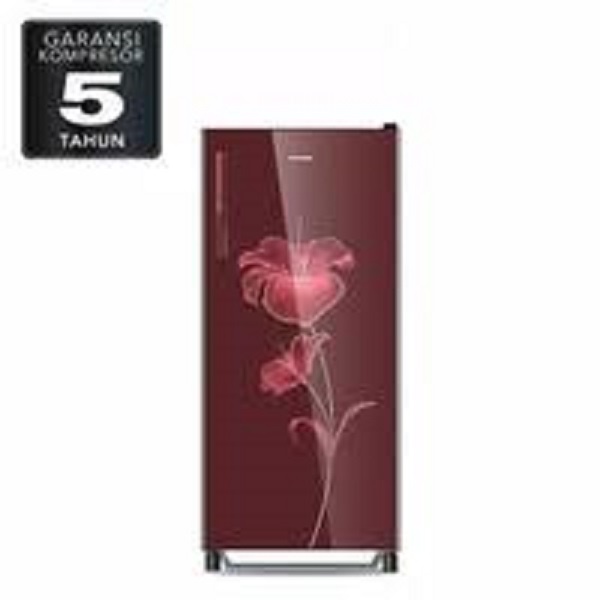 Polytron kulkas 1 Pintu 180L Belleza Handle Tempered PRA 18BL 18BLR