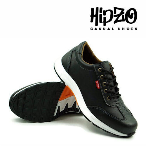 Hipzo M37 Sepatu sandal sandals shoes sendal flatshoes sneakers nyaman dipakai casual pria cowok lak