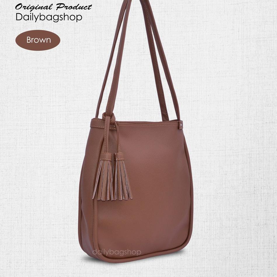 PKK.31My22a– Tas Tote Wanita Remaja Vinetta SimpelBuat Jalan Kuliah Kerja Besar Model Korea Terkini 