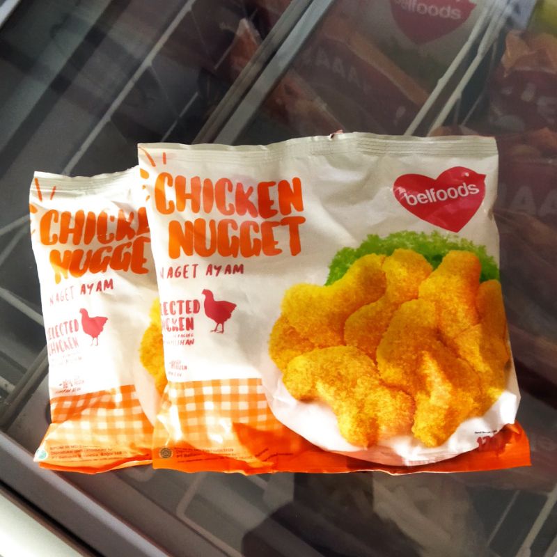 

belfoods nugget favorit bentuk huruf S 170g
