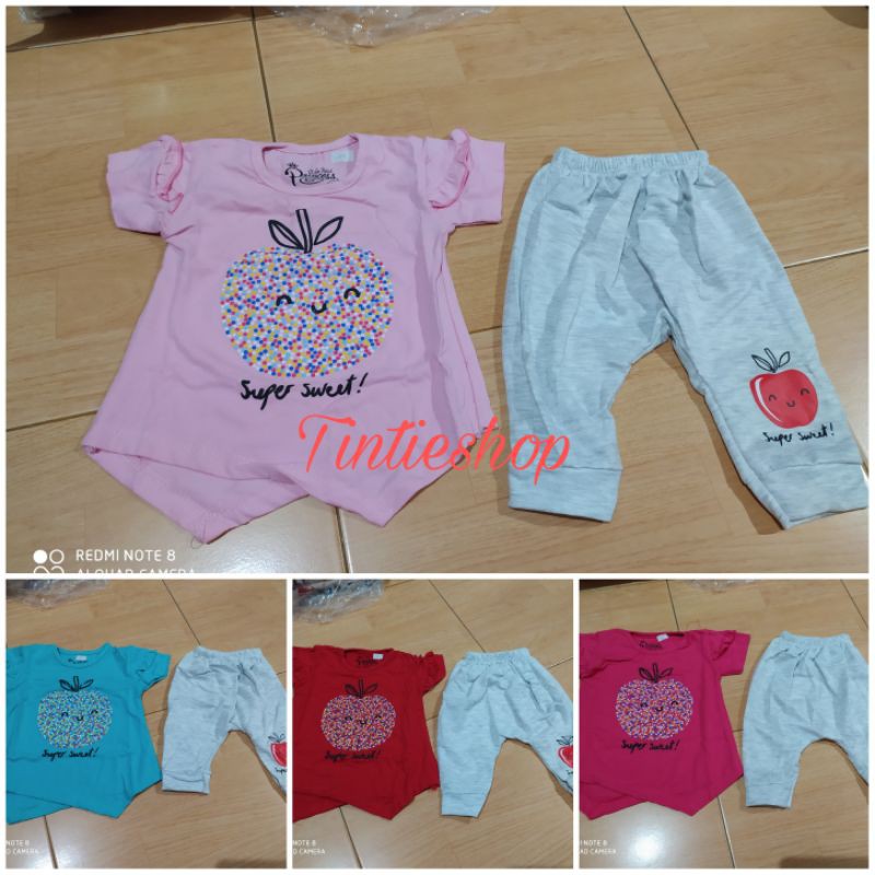 Stelan anak Bayi perempuan size S,M,L