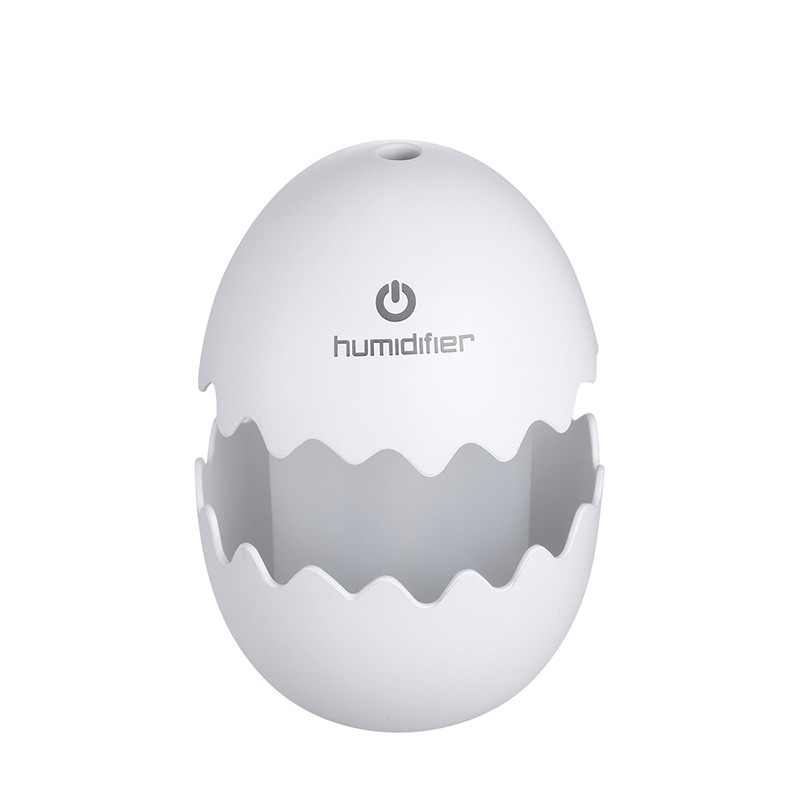 Cracked Egg Model Aroma Ultrasonic Humidifier with LED Light 100ml