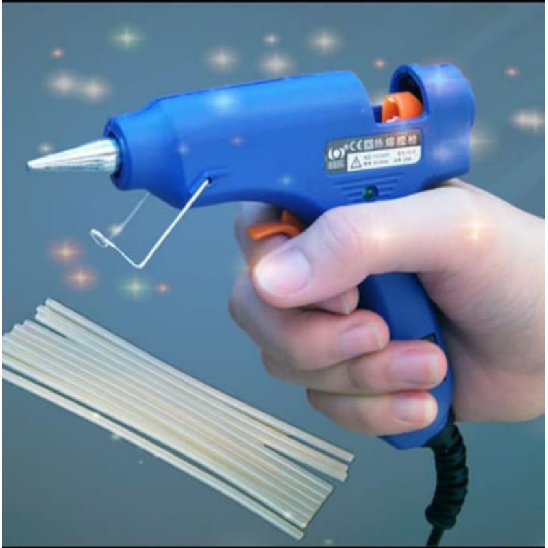 LEM GLUE GUN 10PC LEM BAKAR/LEM LILIN