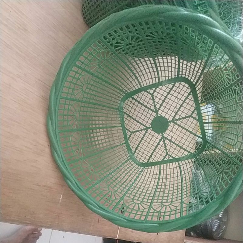 wakul tradisi renda/besek plastik