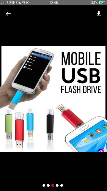 Flashdisk OTG SAMSUNG 64GB TERLARIS!!! TERMURAH!!!