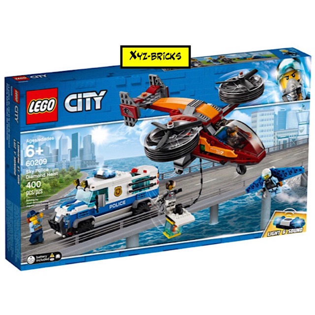 LEGO 60209 - City Sky Police Diamond Heist