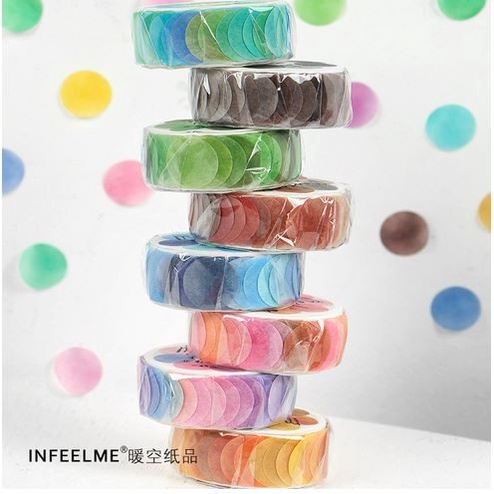 INFEELME Dot Sticker Tape (100pcs)