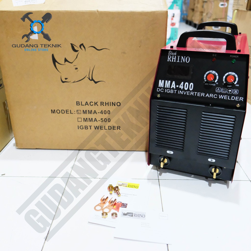 Rhino MMA-400A / Mesin Las Listrik Rhino MMA 400A 3phase - Mesin Trafo las Rhino MMA-400A