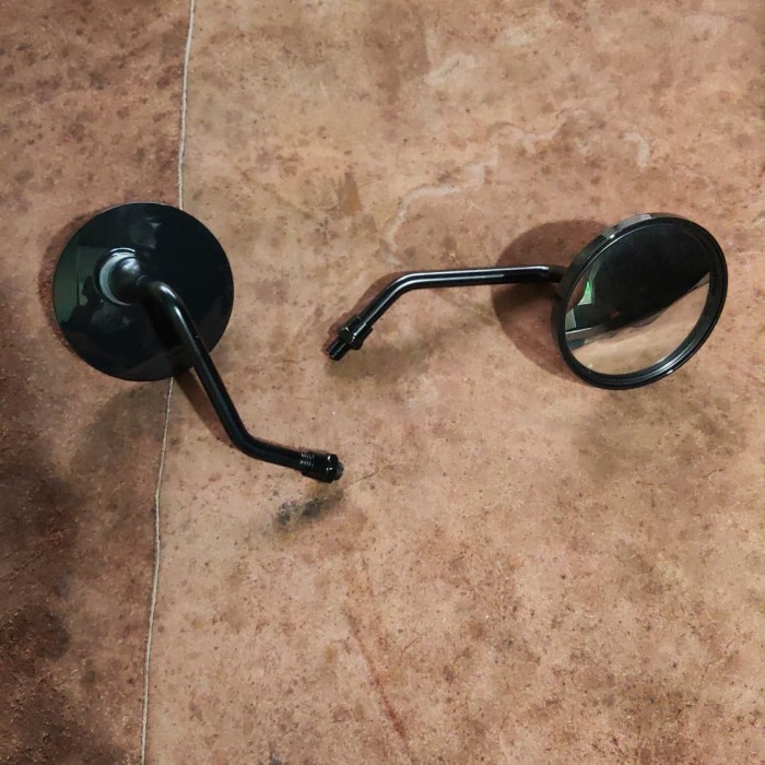 Spion Bulat Hitam Untuk Yamaha