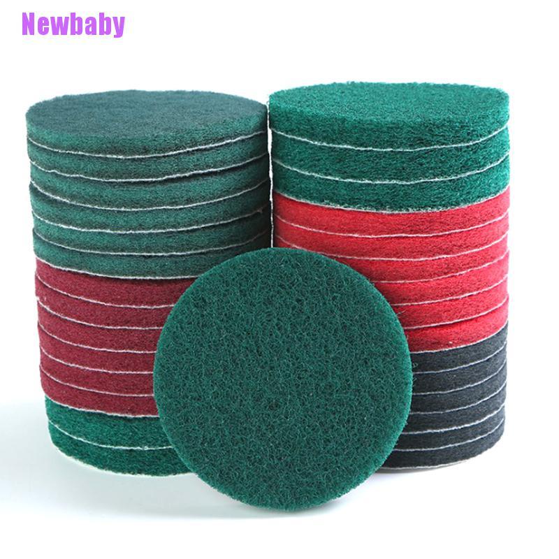 (Newbaby) 1pc Pad Scrub Bahan Nilon Heavy Duty