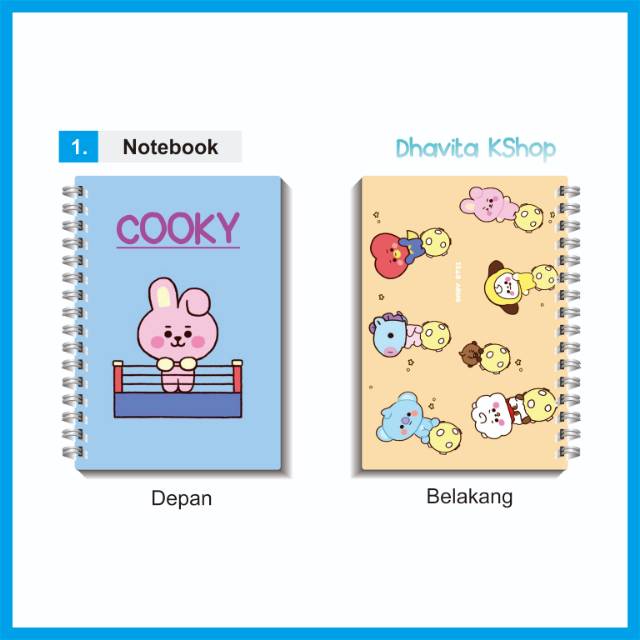 

NOTEBOOK KPOP BTS BT21 BABY