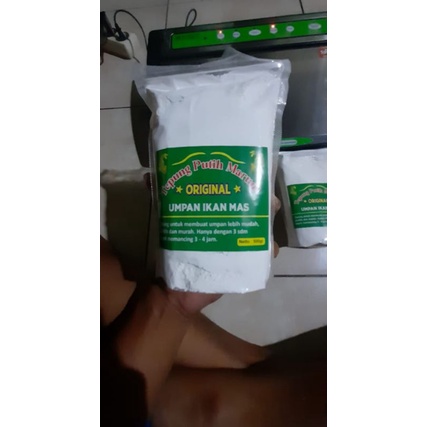 

TEPUNG MARUCI 500 GR,BAHAN UTAMA UMPAN PUTIH 500 GR,