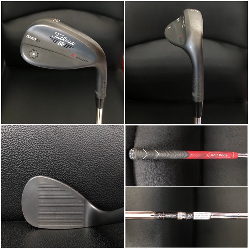 Stick Golf Loob Sand Wedge Titleist BV SM6 S Grind Loft 58