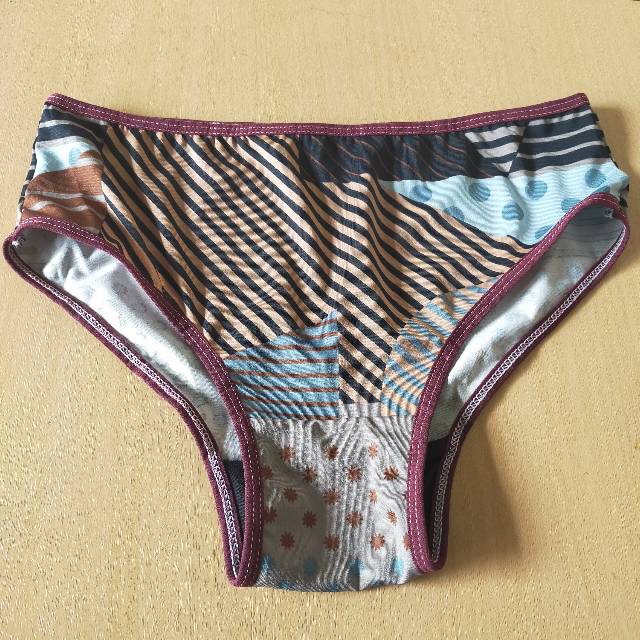 6PCS Celana Dalam Wanita (Jersey Motif) COD
