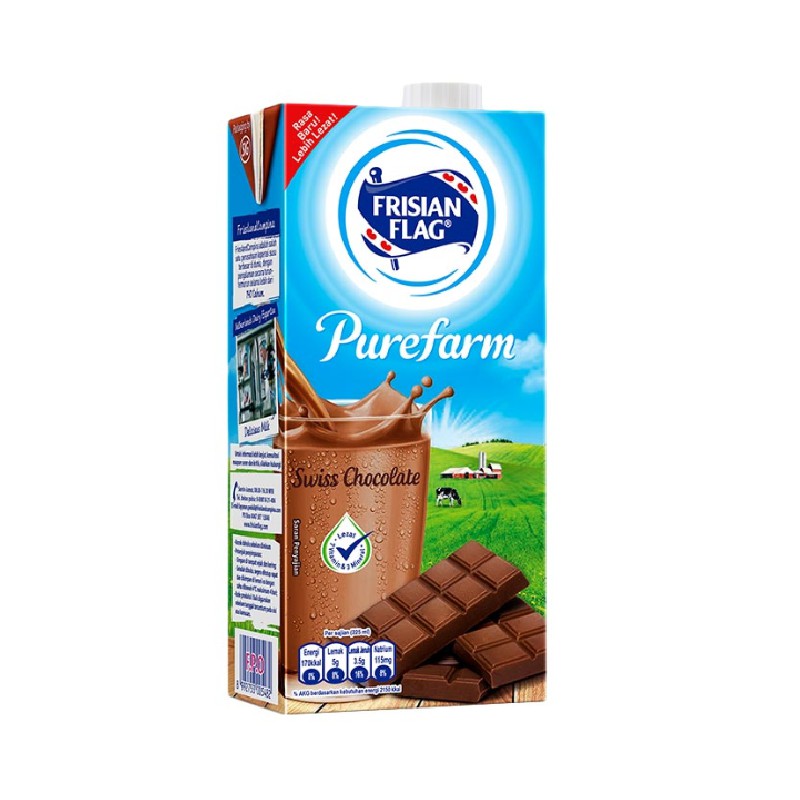 

Frisian Flag Family UHT Swiss Chocolate Kemasan 900ml