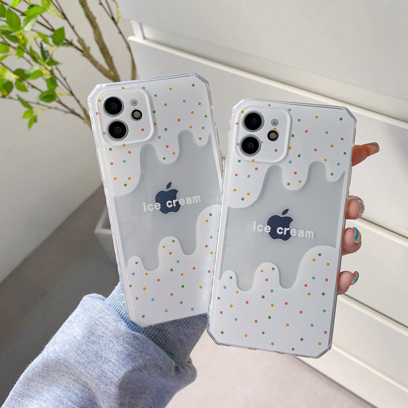 Colorful Point ICE Cream Soft Case Xiaomi Redmi 9A 9T 9C Note 9 8 10 Pro Casing