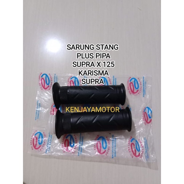 HANFAAT HANDGRIP HANDPAD HAND PAD SARUNG STANG PLUS PIPA SUPRA X 125 KARISMA SUPRA