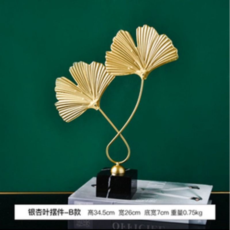 gold ginkgo statue bestprice