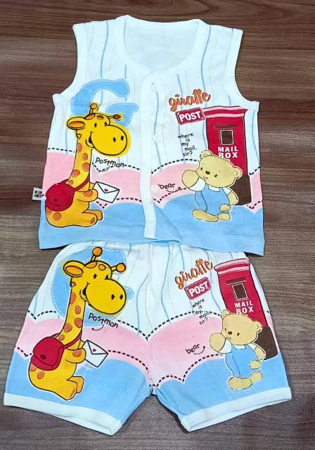 1 PCS baju bayi new born KATUN 0 - 12M / Perlengkapan bayi /atasan bayi/ setelan bayi kutung pendek