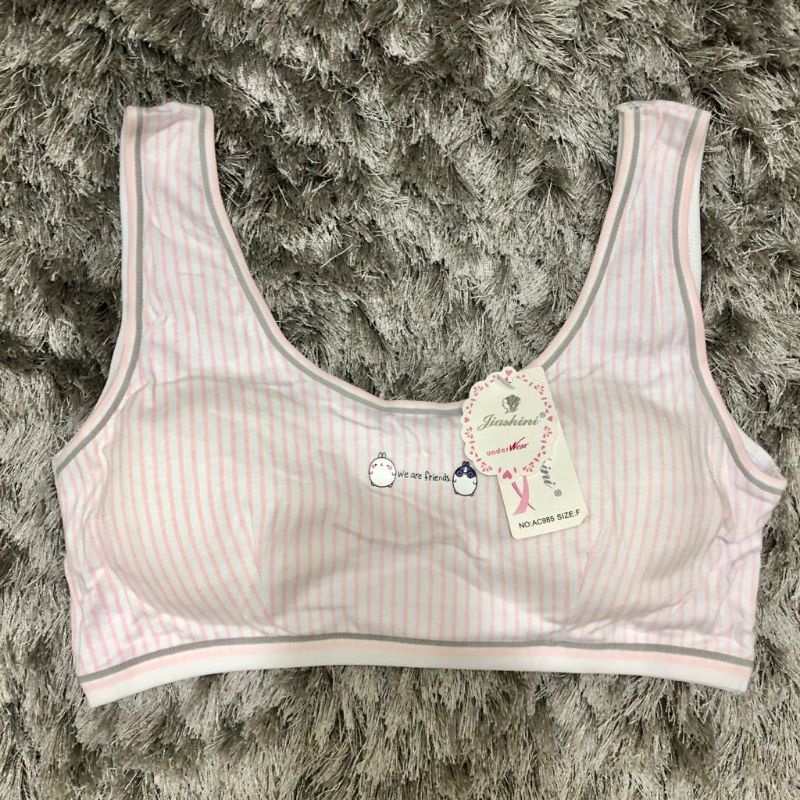 MINISET ANAK BUSA LEPAS- BRA REMAJA PEREMPUAN CUP BUSA TIPIS-Jiashini AC985 Salur