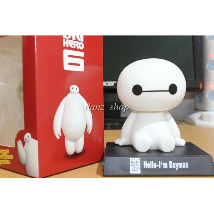 barokah boneka baymax kepala goyang pajangan baymax mobil baymax