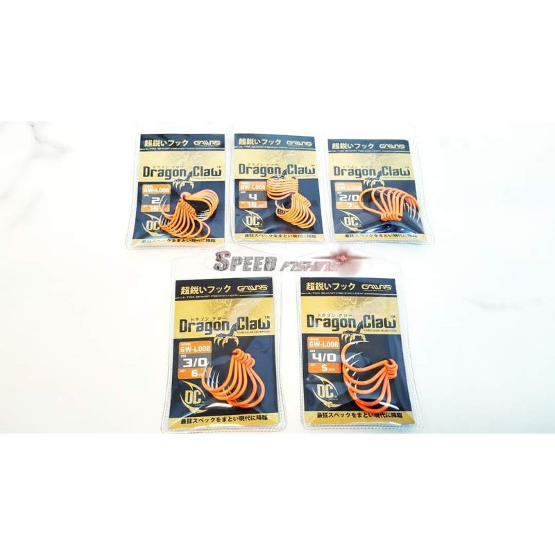 Kail Hook Dragon Claw Single Pancing Kuat Saltwater Popping Jigging