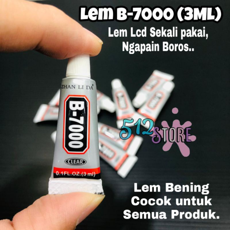 Jual Lem Lcd B7000 3ML - Lem Bening - Lem Touchscreen - Lem Handphone ...