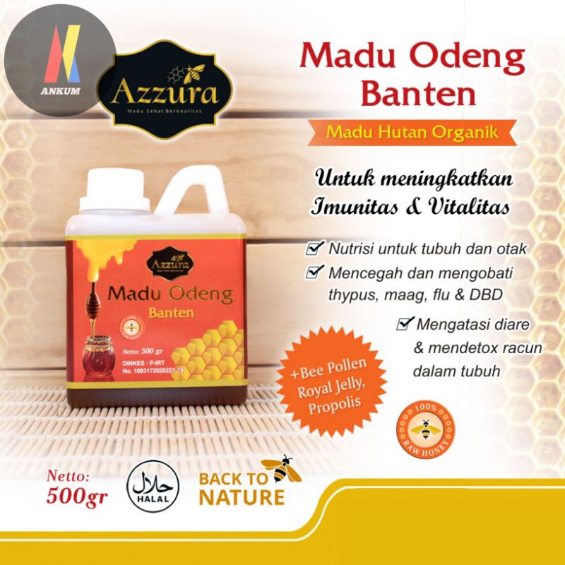 

[500gr] MADU ODENG BANTEN AZZURA ORIGINAL