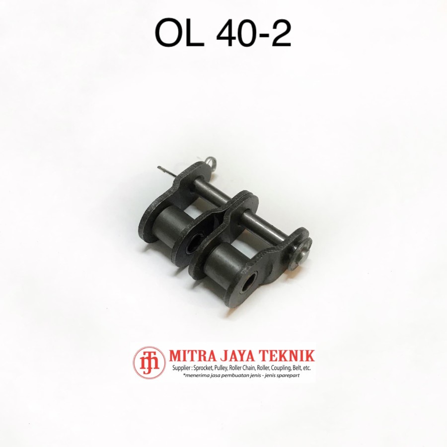 SAMBUNGAN SETENGAH MATA RANTAI DOUBLE RS 40 - 2 OFFSET LINK OL 40 - 2