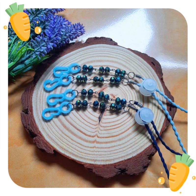 strap / kalung masker anak - anak tali boba elastis