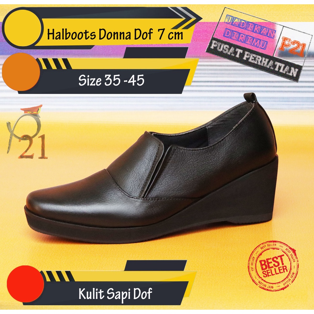 P21 HALBOOTS DONNA DOF 5 CM DAN 7 CM