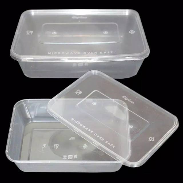 KOTAK MAKAN PLASTIK KEMASAN THINWALL 650 ML