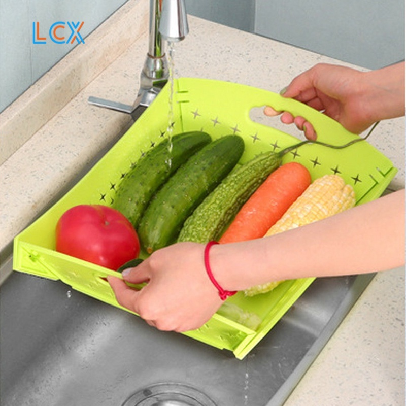 LCX Alas Pemotong Sayuran / Talenan Dapur Serbaguna Talenan Dapur Plastik VS-48