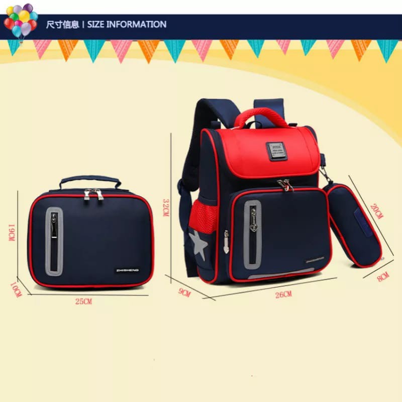 ARMELIA SHOP - Tas Sekolh Anak Perempuan Anak Sekolah Dasar / Tas Anak Ngaji / Backpack Ransel Anak