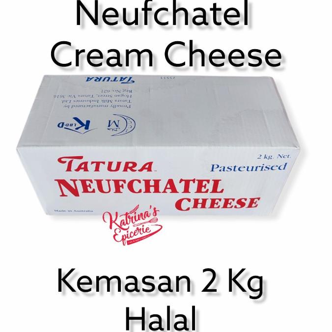 

(BISA COD) Cream Cheese Tatura Neufchatel 2kg