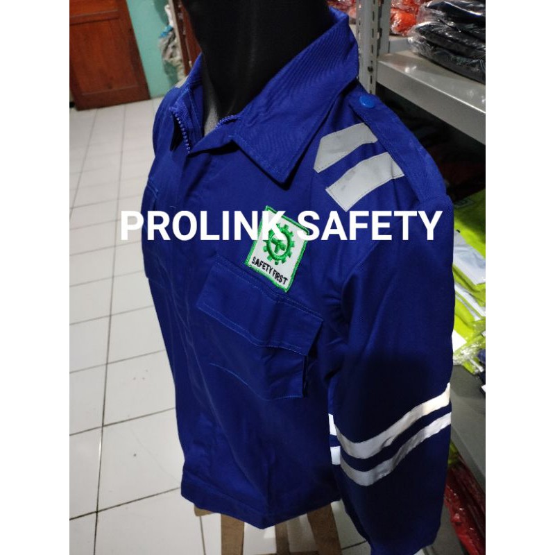 SERAGAM BAJU SAFETY SCOTLIGT PUNDAK BIRU BCA BENHUR RESLETING