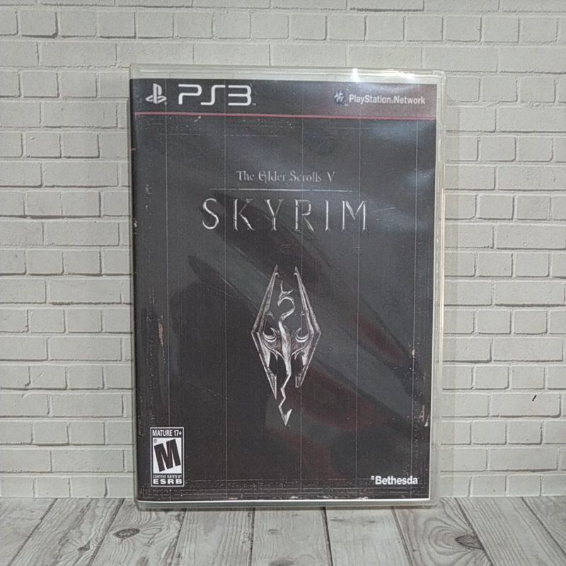BD CD KASET ORIGINAL PS3 The Elder Scroll V Skyrim FRA Bahasa Perancis