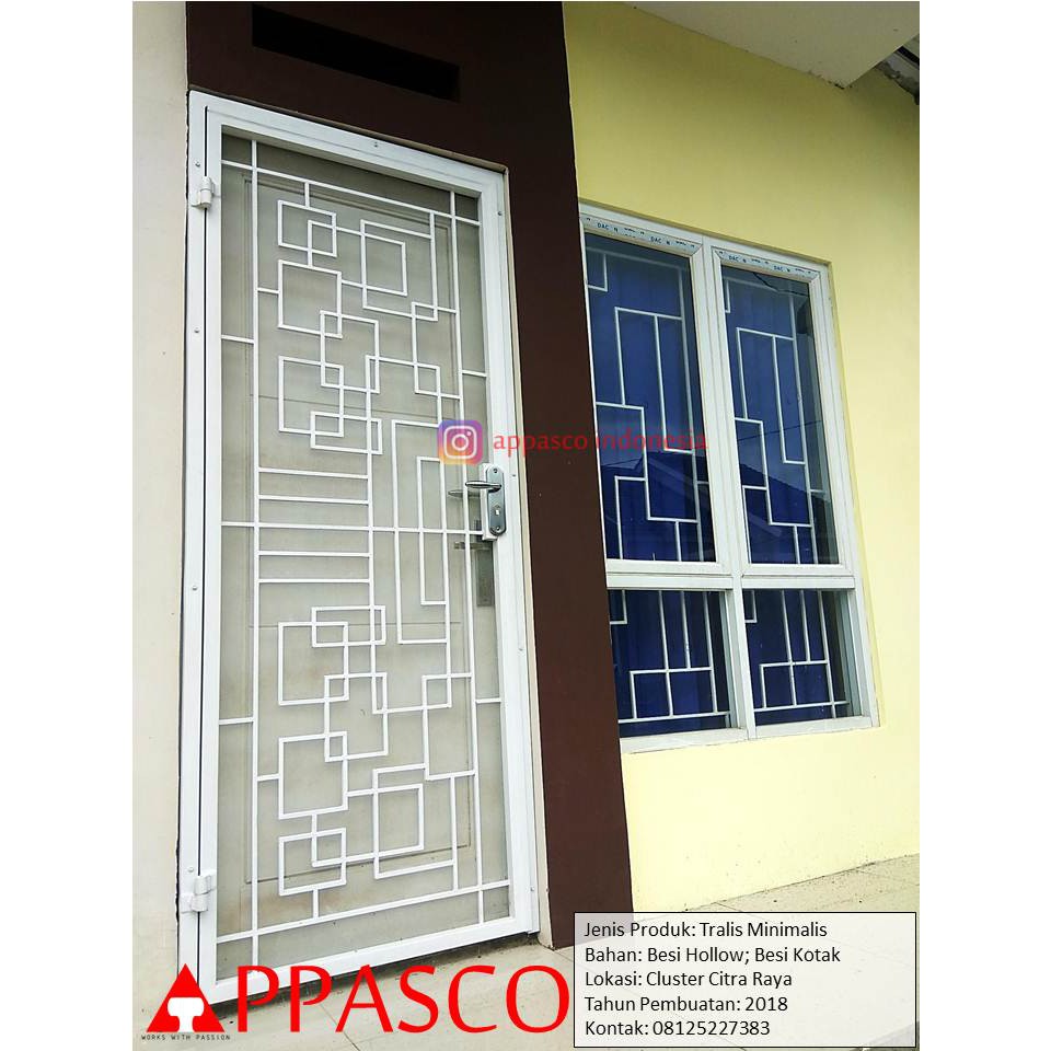 Gambar Pintu Besi Minimalis  Wa 0812 9162 6106 Pintu Besi 