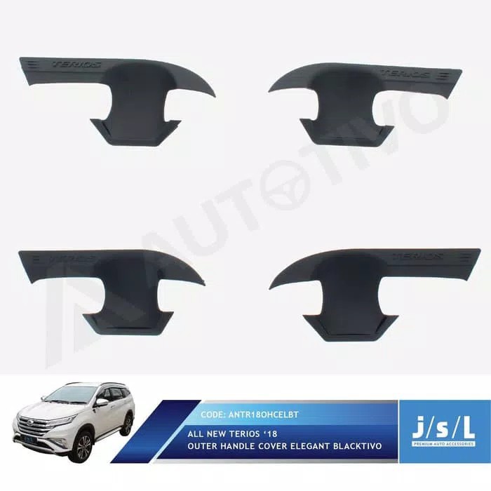 Outer Handle Mangkok Pintu All New Terios 2018 Hitam Doff