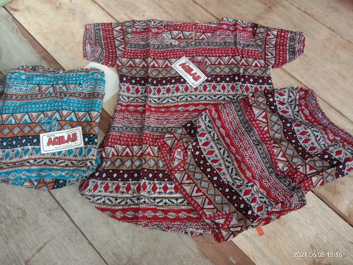 Stelan Bali Anak | Batik Aqilah