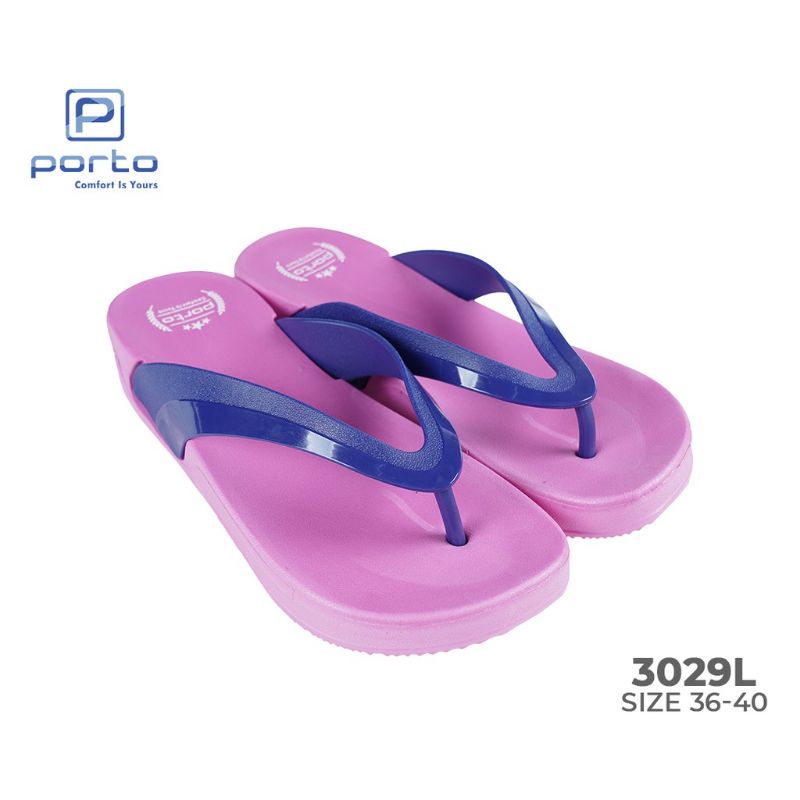 Sandal Jepit Casual Wanita Porto 3029L