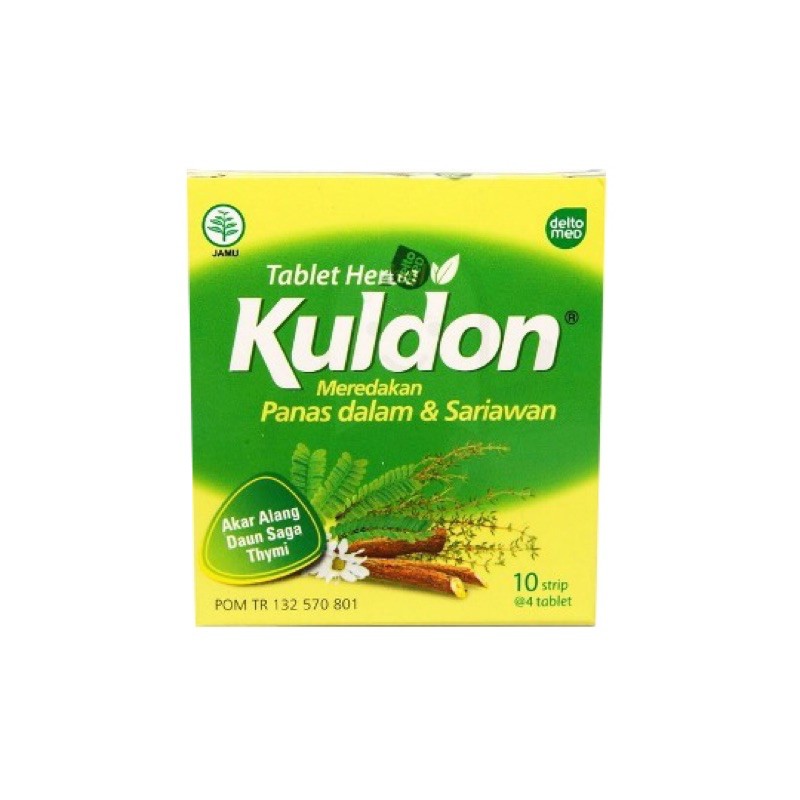 KULDON SARIAWAN 650 MG 4 TABLET