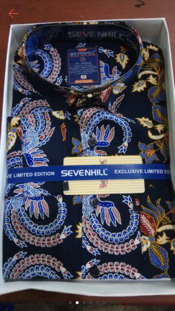 Kemeja Batik Pria Lapis Furing Kalawangsa Colet Katun Primisima Batik Solo Batik Eksklusif