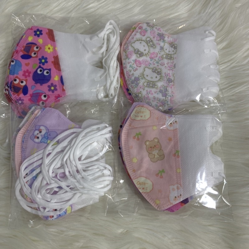 Masker Anak &amp; Baby Motif 10 Pcs ECER | Masker Duckbill Anak Eceran